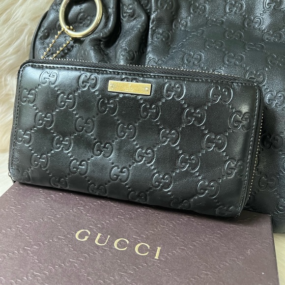 Gucci Guccisima Leather Wallet & Box | Serial No. 112724 2149 Preloved condition - Picture 3 of 10